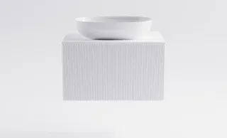 Тумба с раковиной Astra-Form М-40 4631177714818 80 см белый матовый